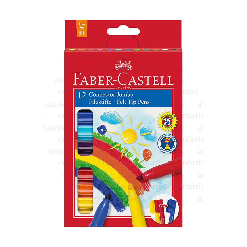 Flomaster 12 rəng Faber-Castell