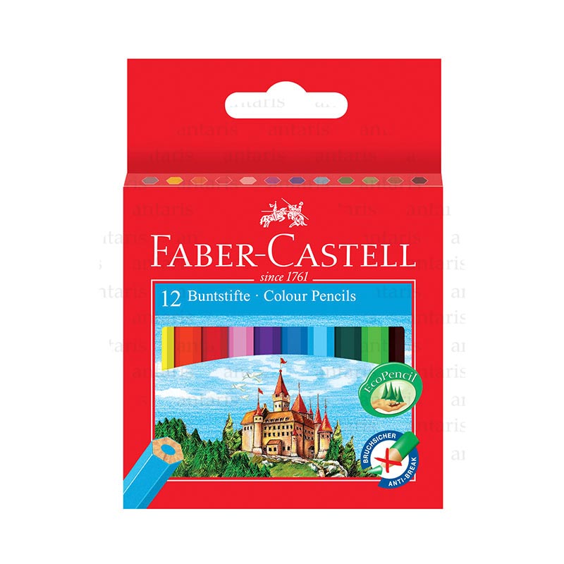 Karandaş 12rəng mini Faber-Castell